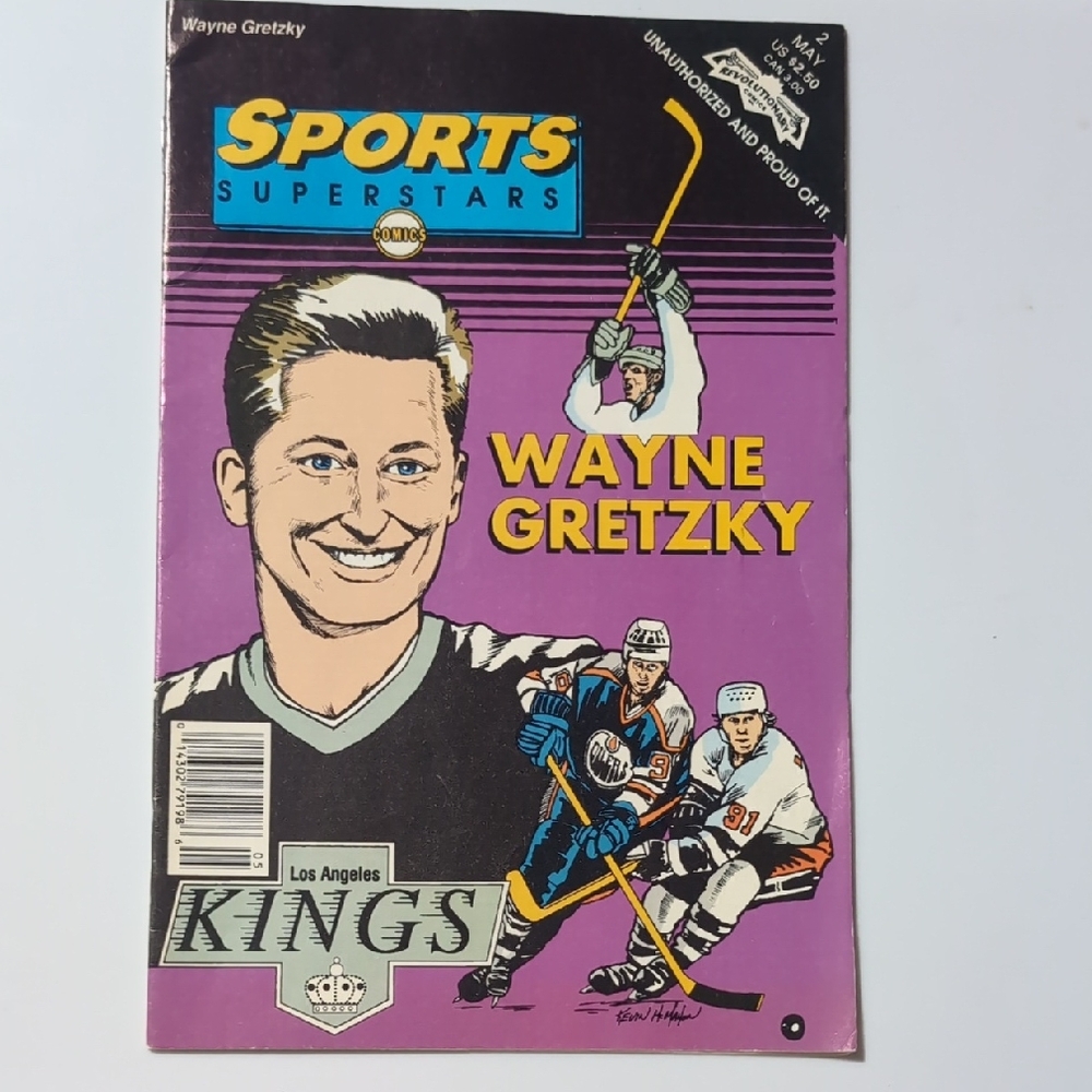 Wayne Gretzky NHL Sports Superstars Comic Book